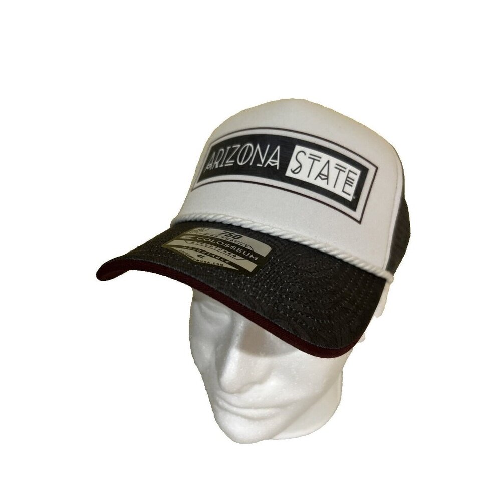 Arizona State ASU Sun Devils Colosseum Mesh Snapback Trucker Cap Hat NEW